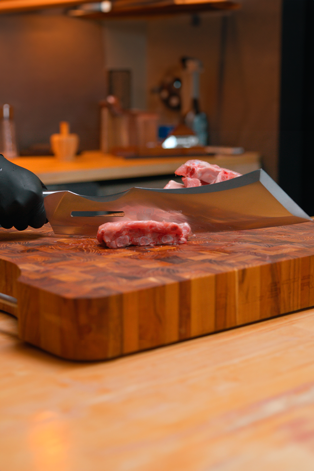 The Gladiator Bundle | 14" Annihilator Meat Cleaver with Stand + 15" Meat Tenderizer