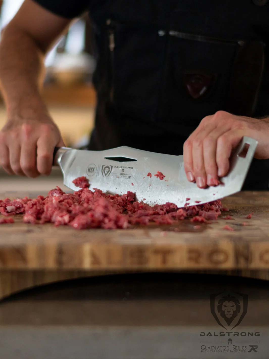 Rocking Cleaver Knife 12" | Gladiator Series | Limited Edition | NSF Certified | Dalstrong ©