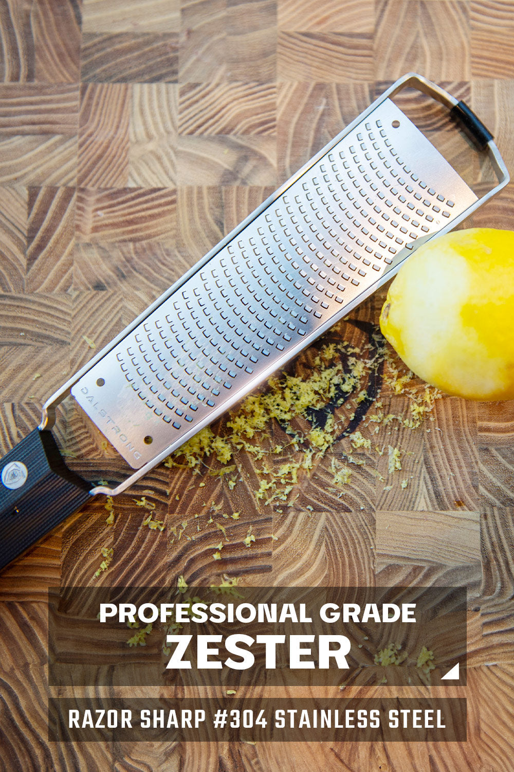 Professional Zester Narrow Grater | Dalstrong ©