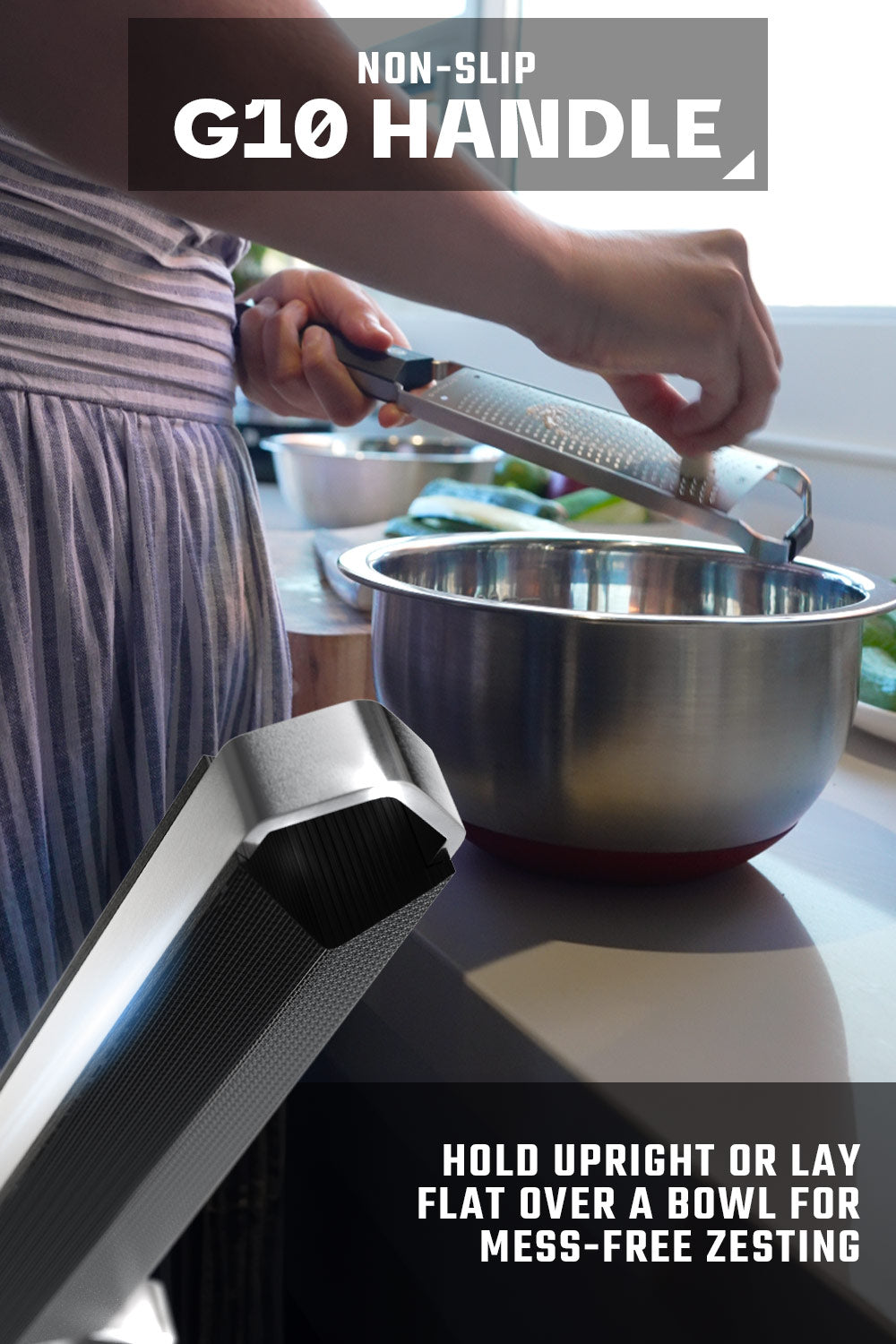 Professional Zester Narrow Grater | Dalstrong ©