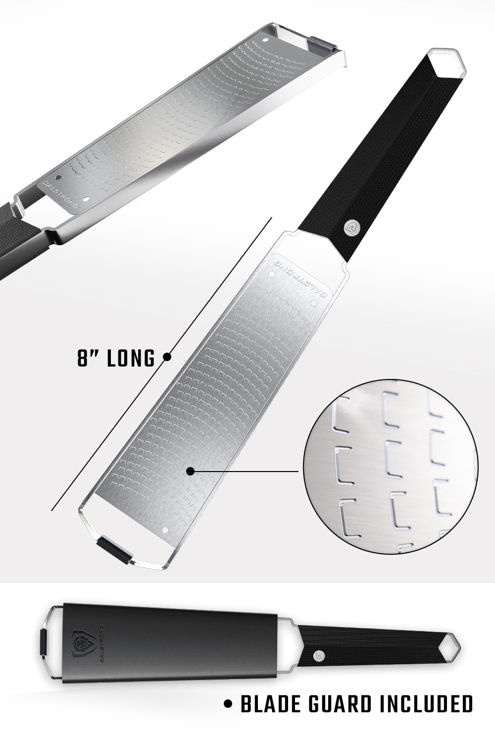 Professional Zester Narrow Grater | Dalstrong ©