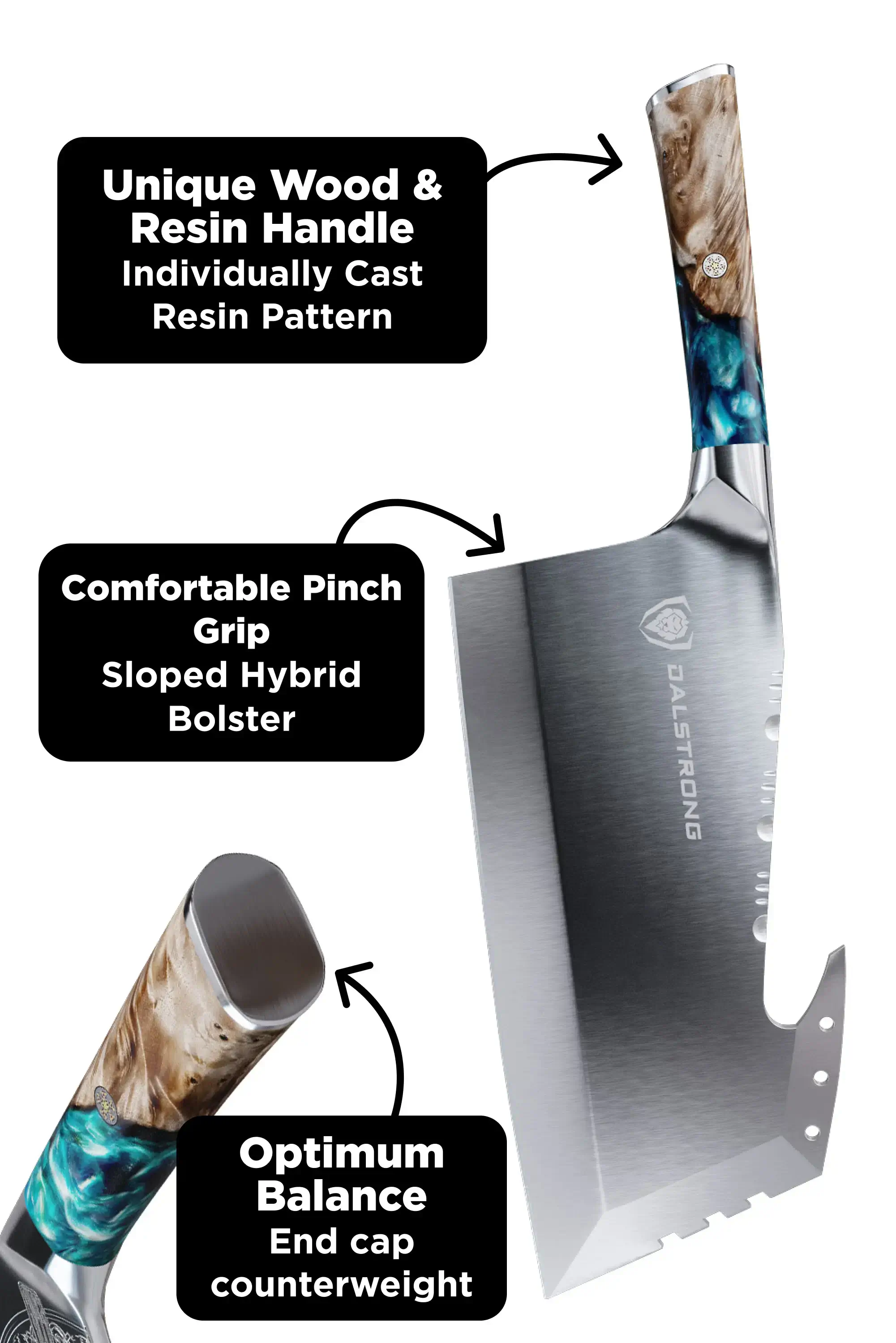 Obliterator Cleaver Knife | Valhalla Series | Dalstrong ©