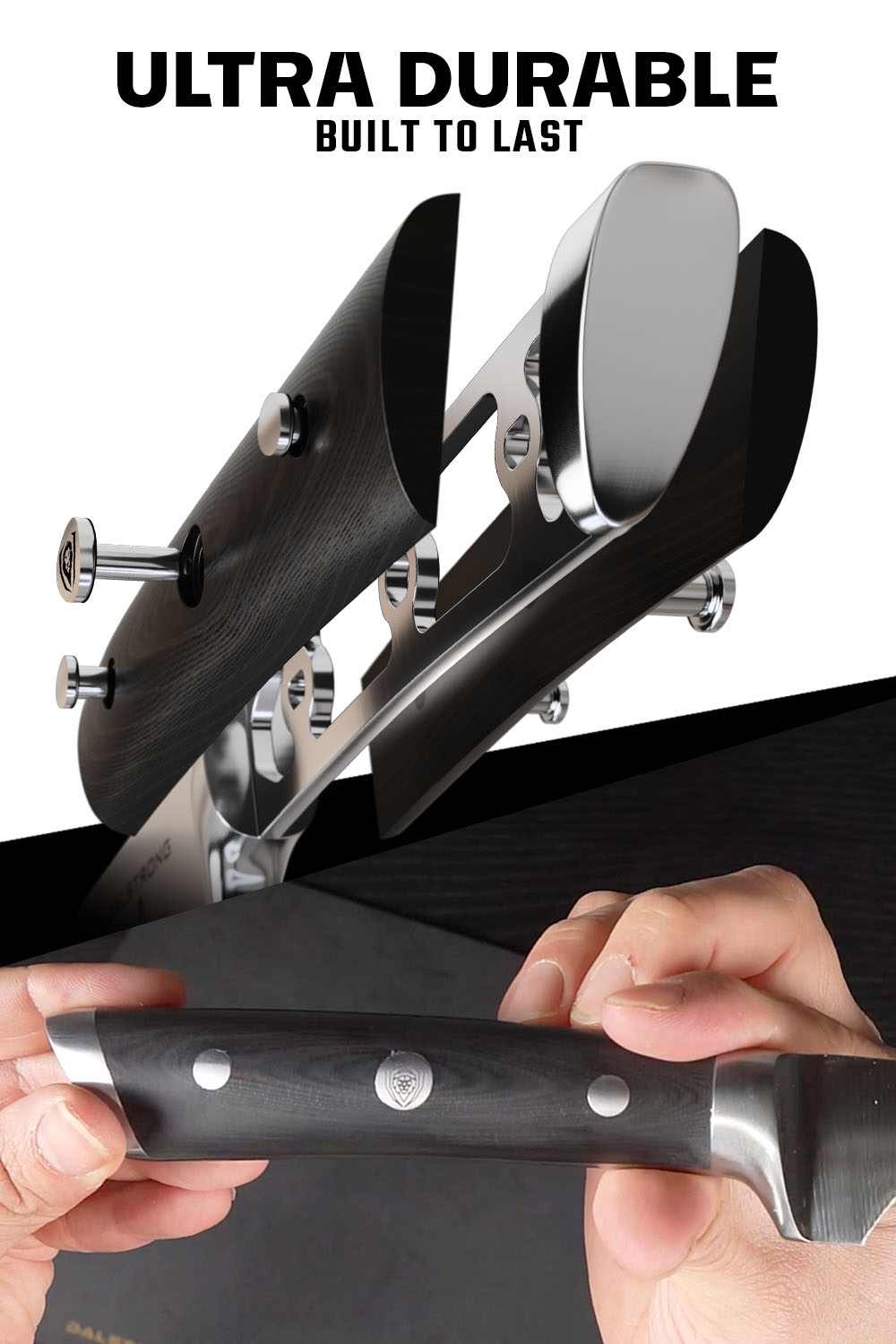 Spanish Style Meat & Ham Slicer 12" | Gladiator Series | NSF Certified | Dalstrong ©