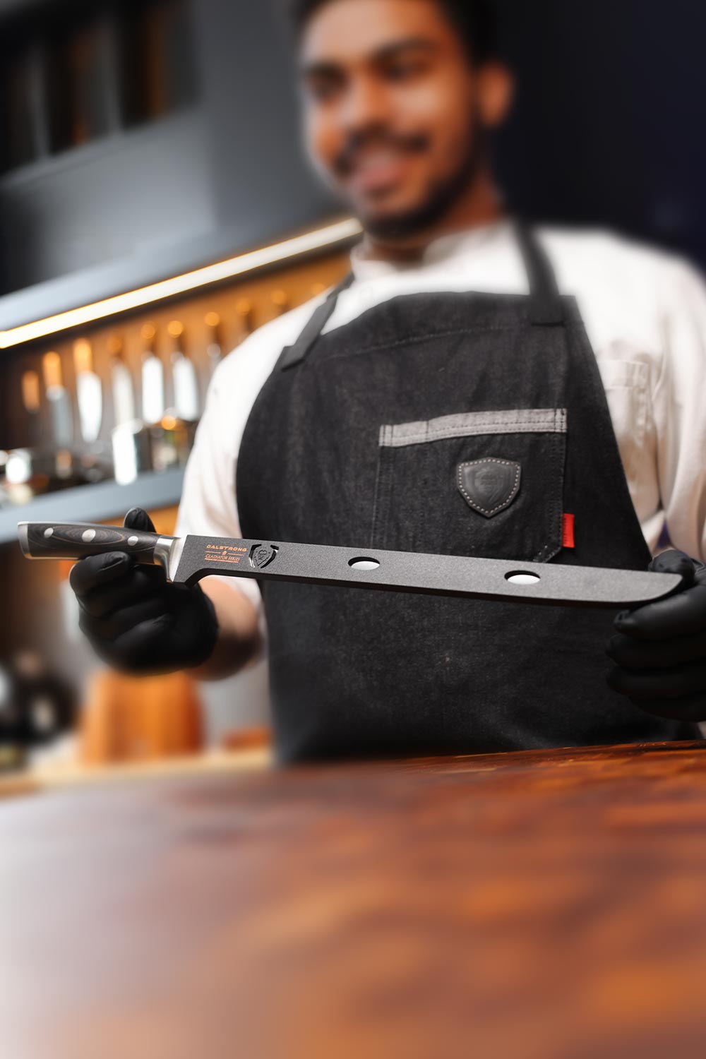 Spanish Style Meat & Ham Slicer 12" | Gladiator Series | NSF Certified | Dalstrong ©