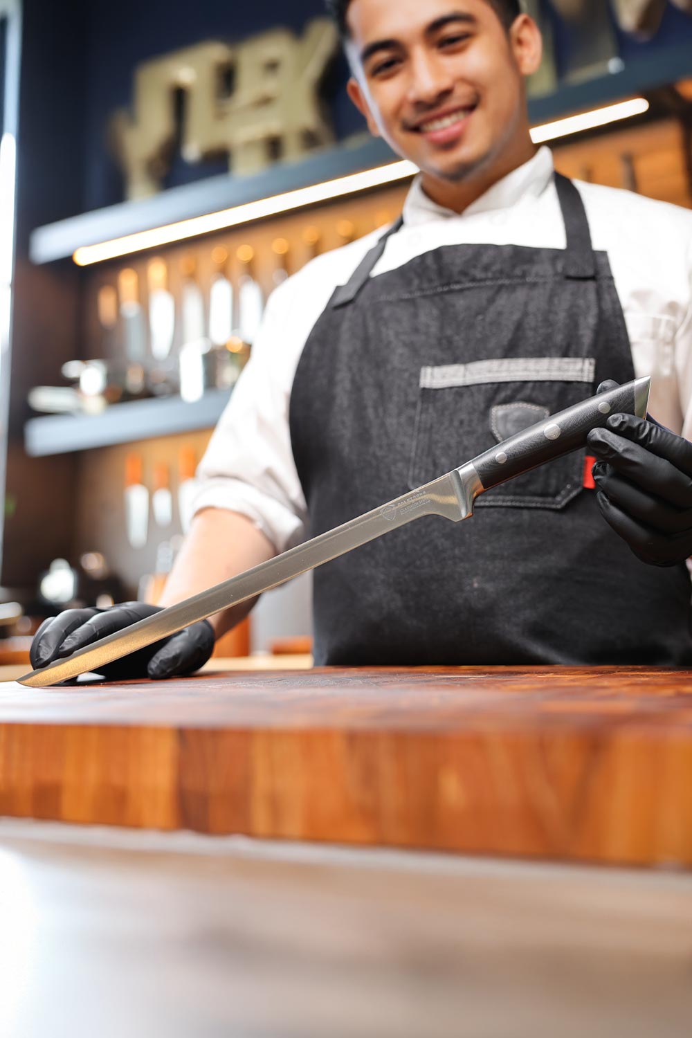 Spanish Style Meat & Ham Slicer 12" | Gladiator Series | NSF Certified | Dalstrong ©