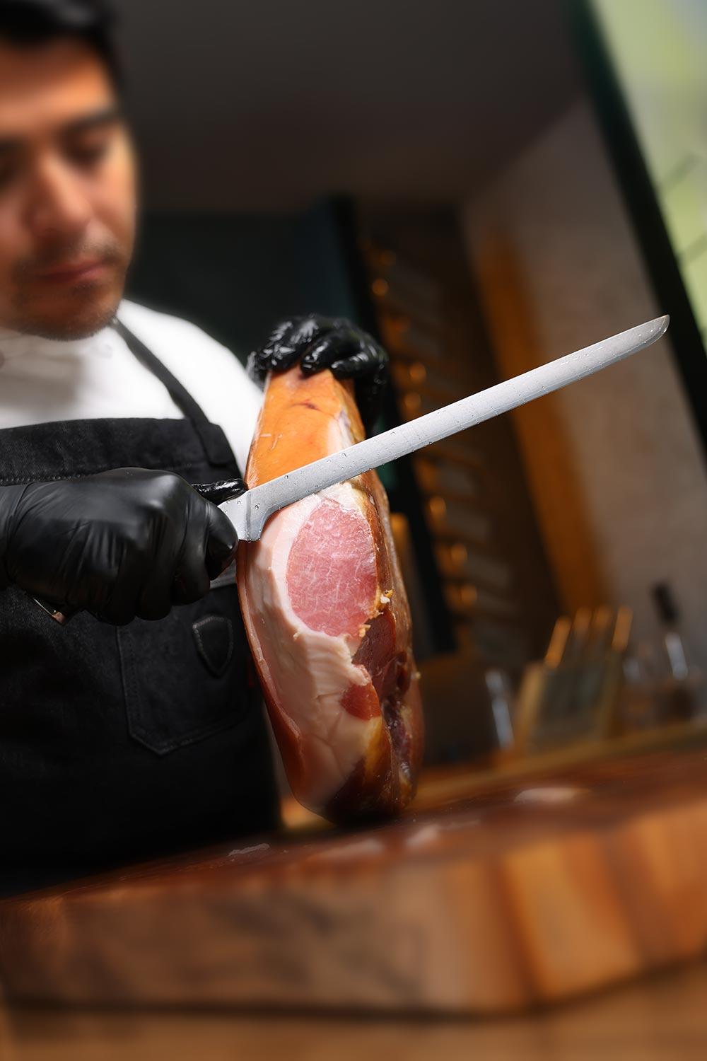 Spanish Style Meat & Ham Slicer 12" | Gladiator Series | NSF Certified | Dalstrong ©