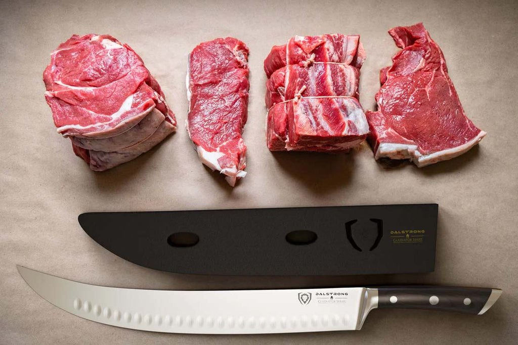 Butcher & Breaking Cimiter Knife 14" | Gladiator Series | NSF Certified | Dalstrong ©