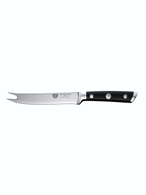 Serrated Tomato Knife 5" | Gladiator Series | NSF Certified | Dalstrong ©