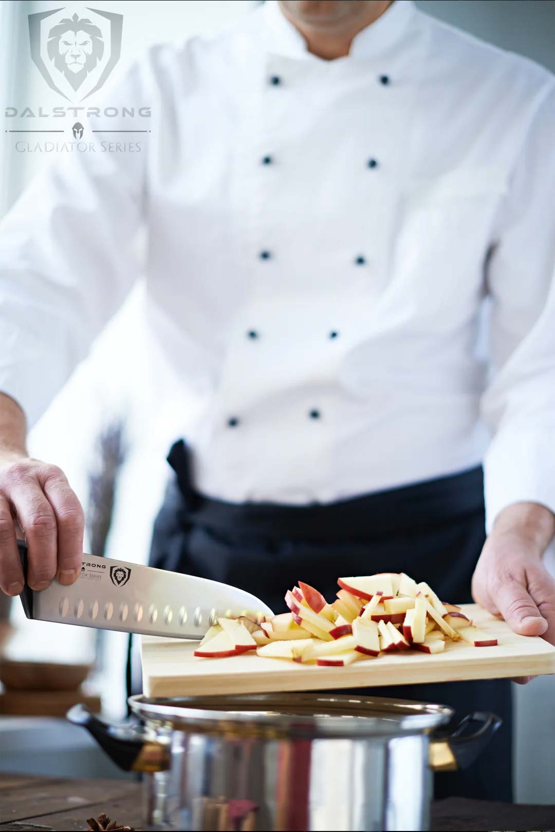 Santoku Knife 7" | Gladiator Series Elite | NSF Certified | Dalstrong ©