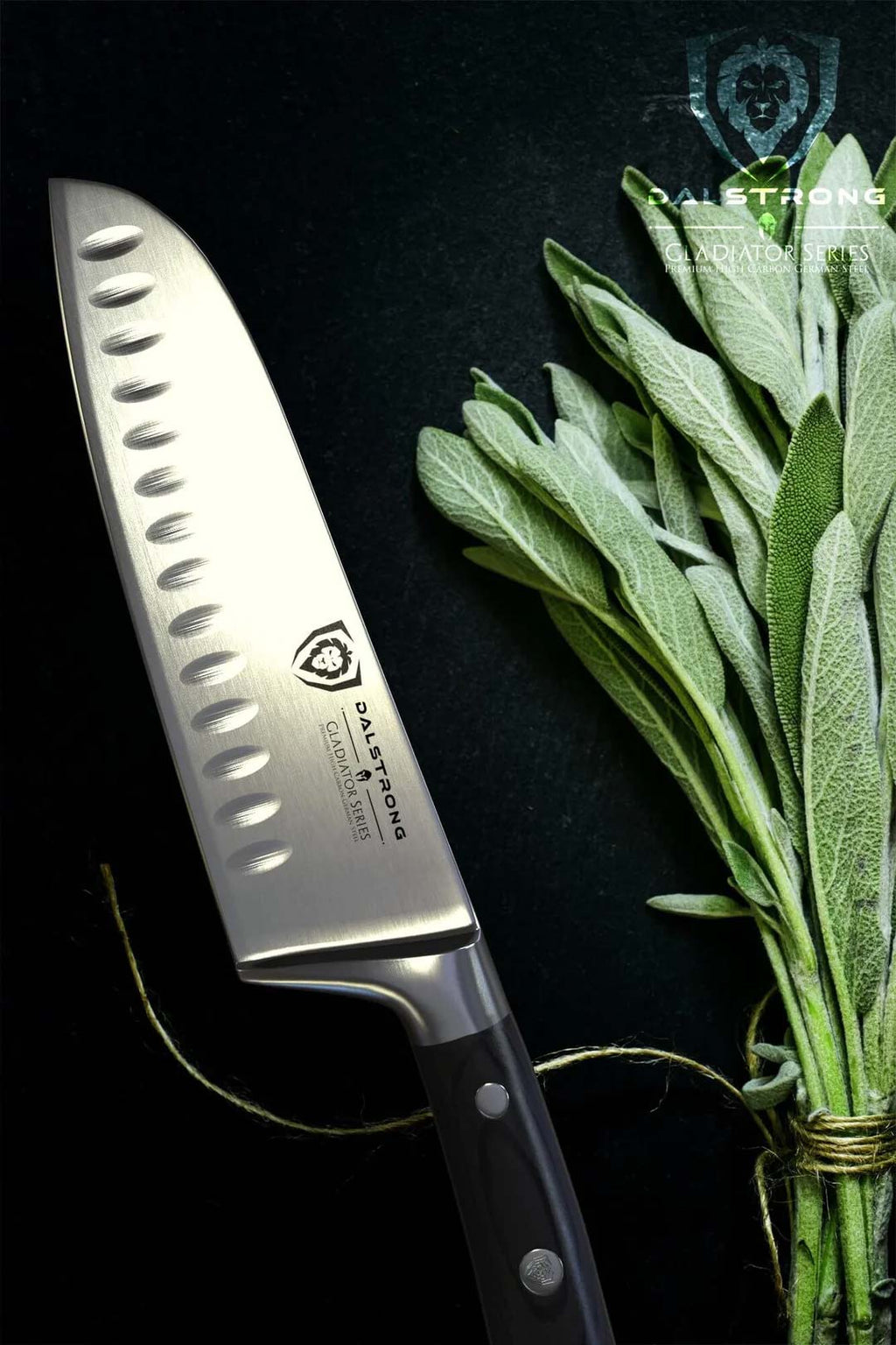 Santoku Knife 7" | Gladiator Series Elite | NSF Certified | Dalstrong ©