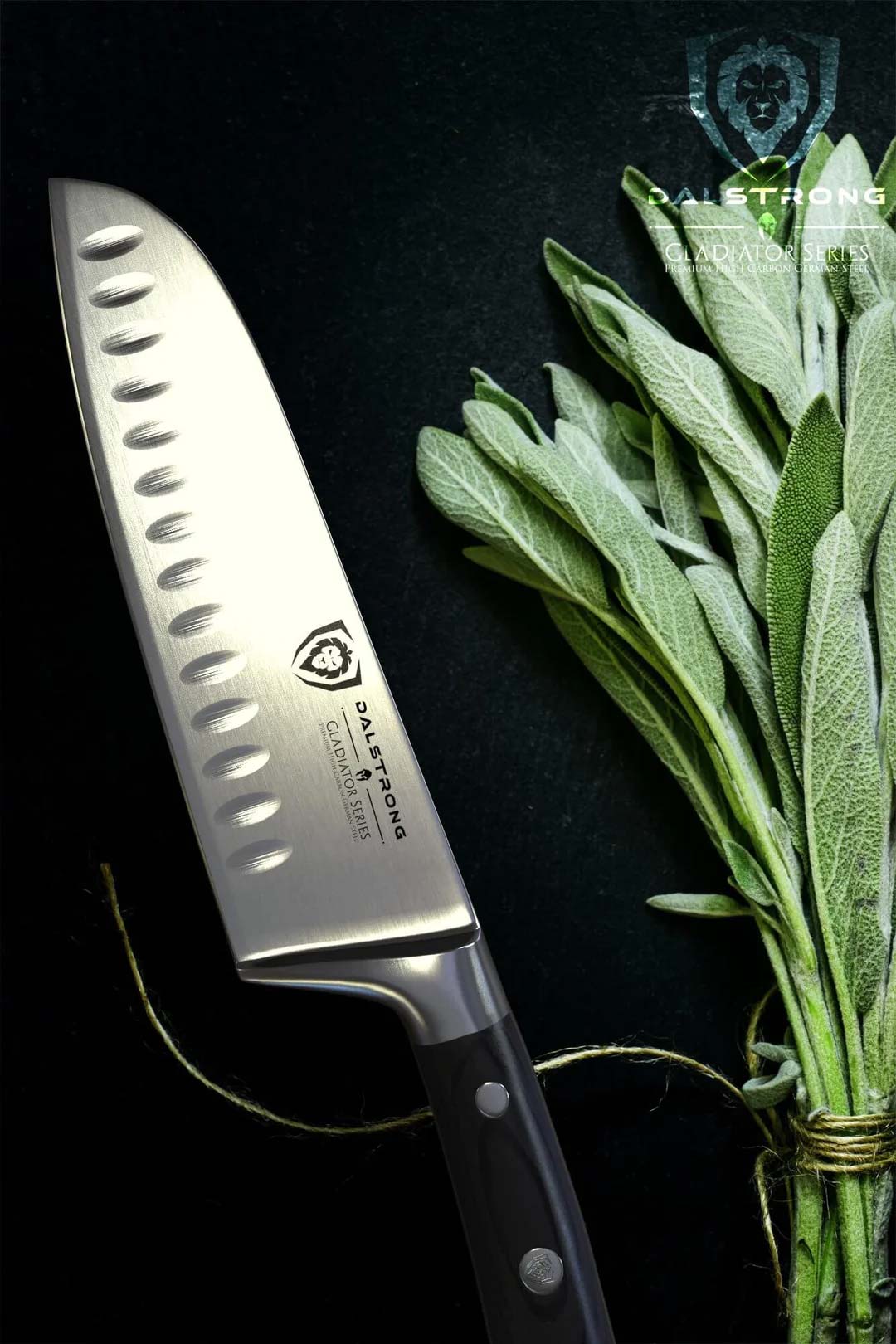Santoku Knife 7" | Gladiator Series Elite | NSF Certified | Dalstrong ©