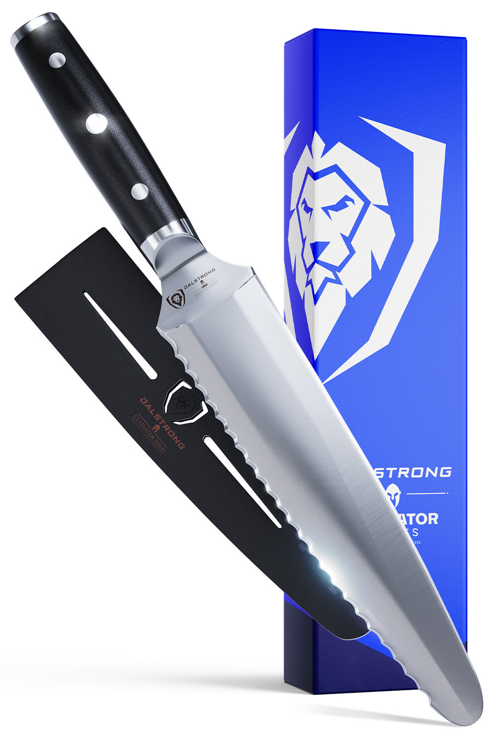 Dual-Sided Chef's Knife 8" | Gemini Twin Blade | Gladiator Series | NSF Certified | Dalstrong ©
