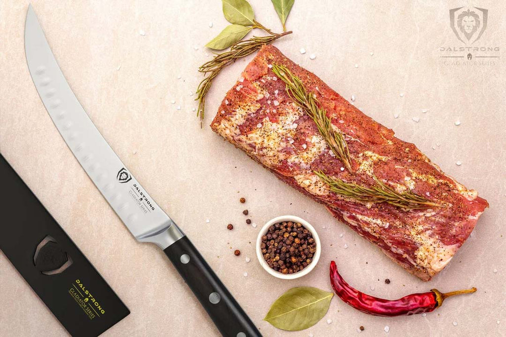 Butcher & Breaking Cimiter Knife 8" | Gladiator Series | NSF Certified | Dalstrong ©