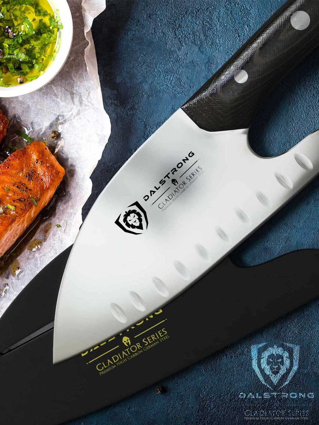 Guardian Chef's Knife 8" - Ergonomic | Gladiator Series | NSF Certified | Dalstrong ©