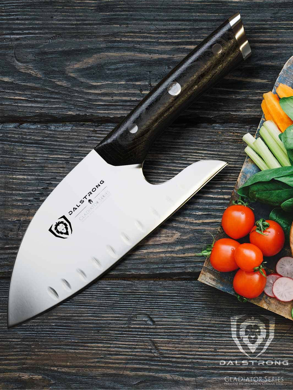 Guardian Chef's Knife 8" - Ergonomic | Gladiator Series | NSF Certified | Dalstrong ©