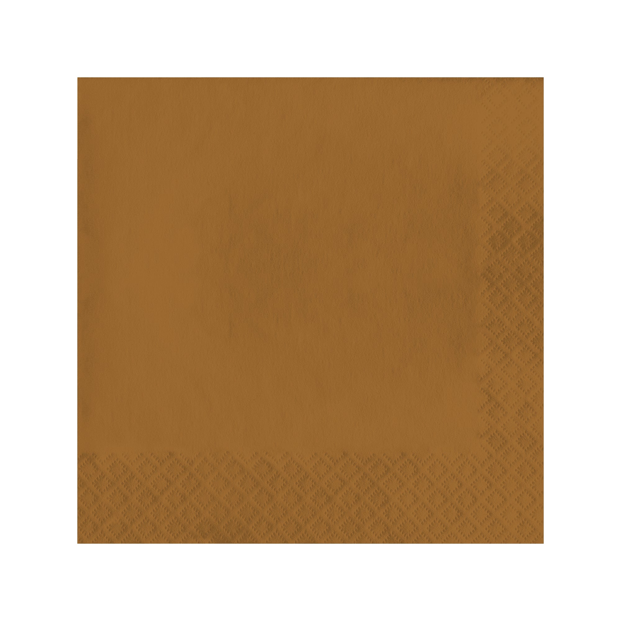 Glittering Gold Paper Beverage/Cocktail Napkins