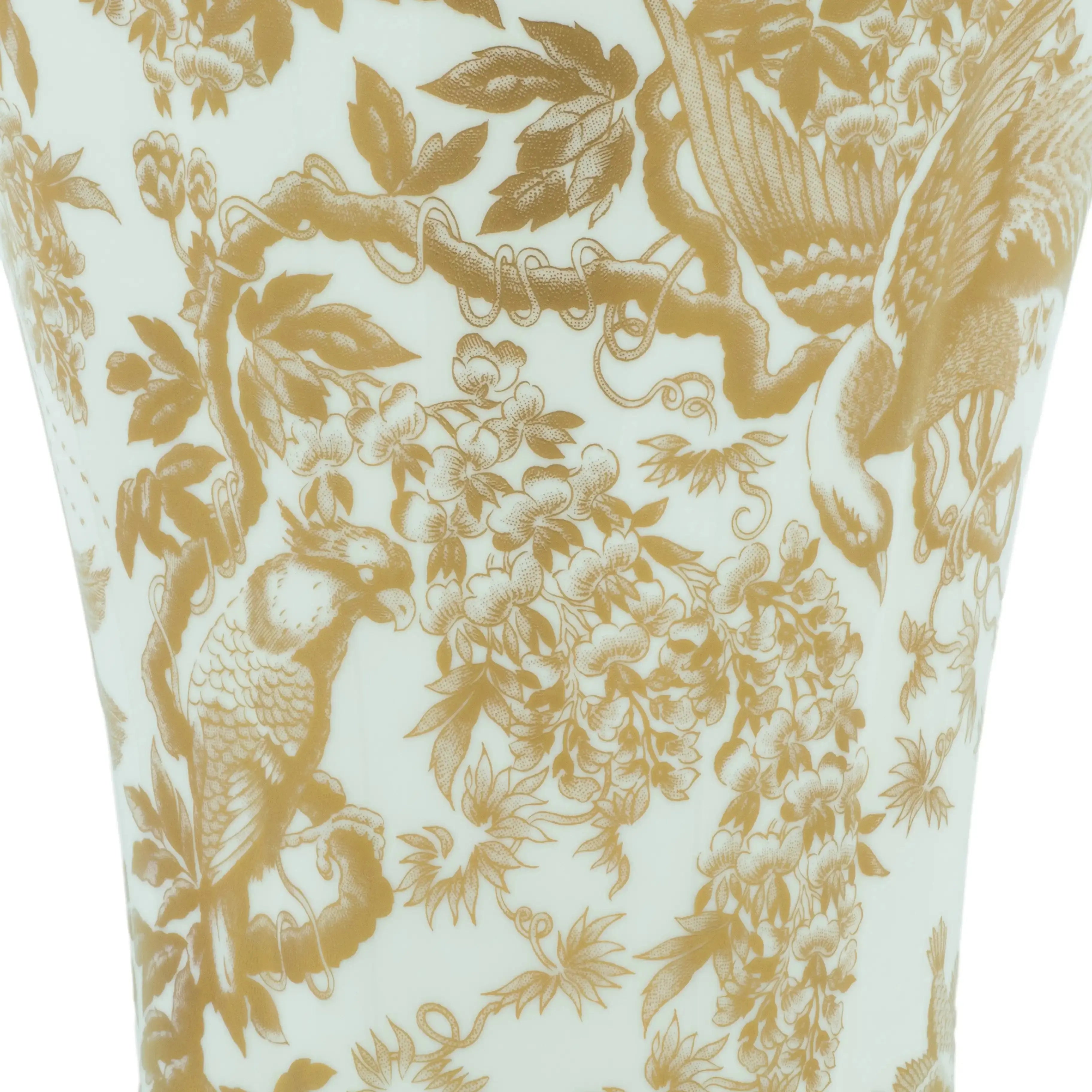 Royal Crown Derby  Gold Aves Column Vase