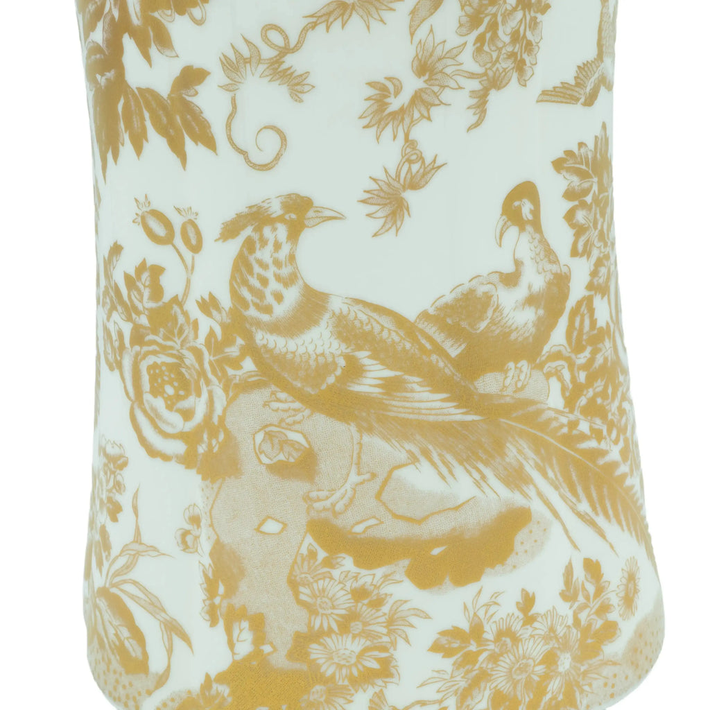 Royal Crown Derby  Gold Aves Column Vase