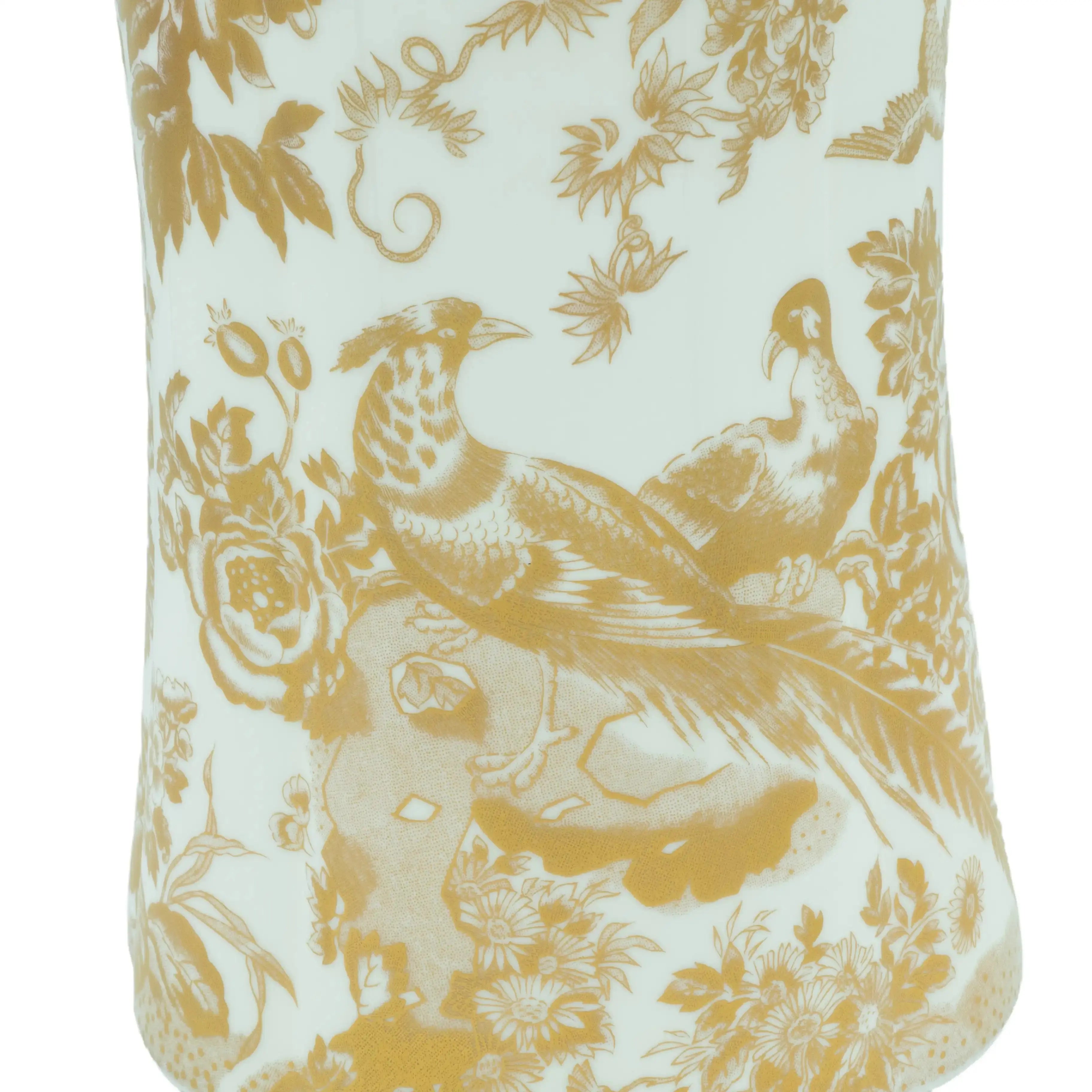 Royal Crown Derby  Gold Aves Column Vase