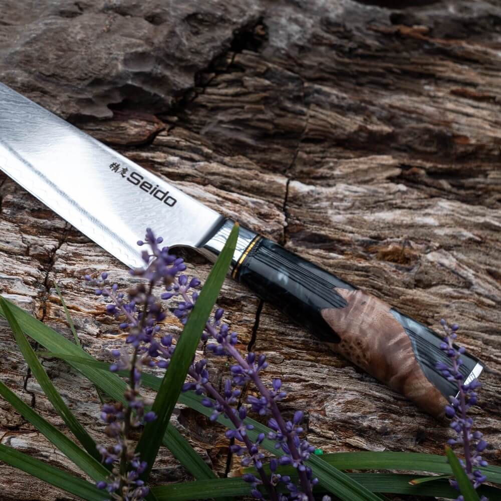 Gyuto Executive Chef Knife with Black Resin Handle