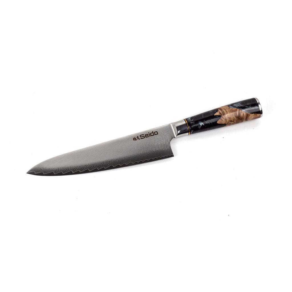 Gyuto Executive Chef Knife with Black Resin Handle