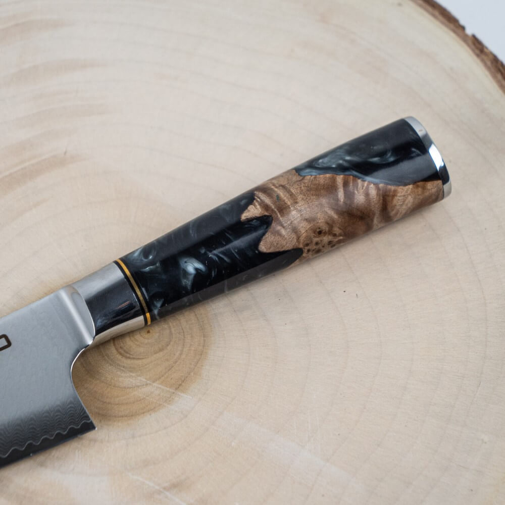 Gyuto Executive Chef Knife with Black Resin Handle