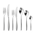 Hidcote Bright Cutlery Set, 96 Piece for 12 People - 12 Free Steak Knives