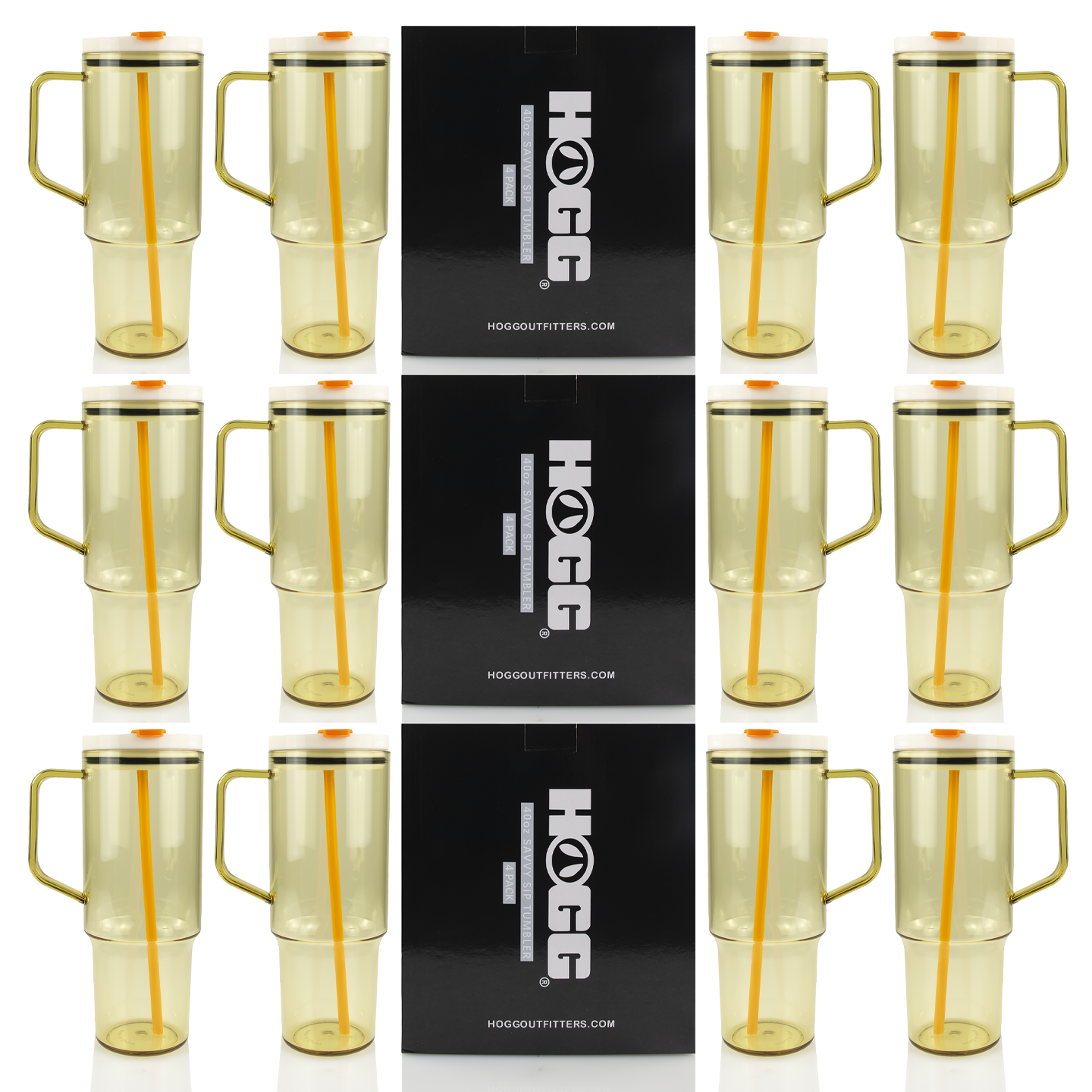 40oz Savvy Sip Tumbler Case (12 Units)