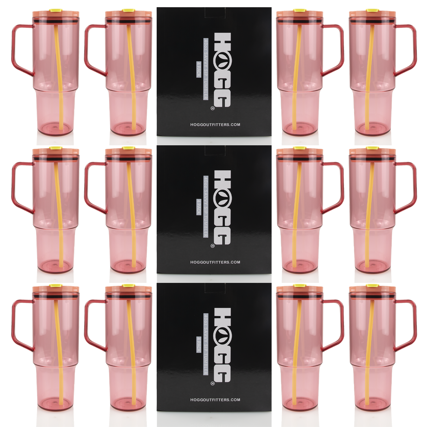 40oz Savvy Sip Tumbler Case (12 Units)