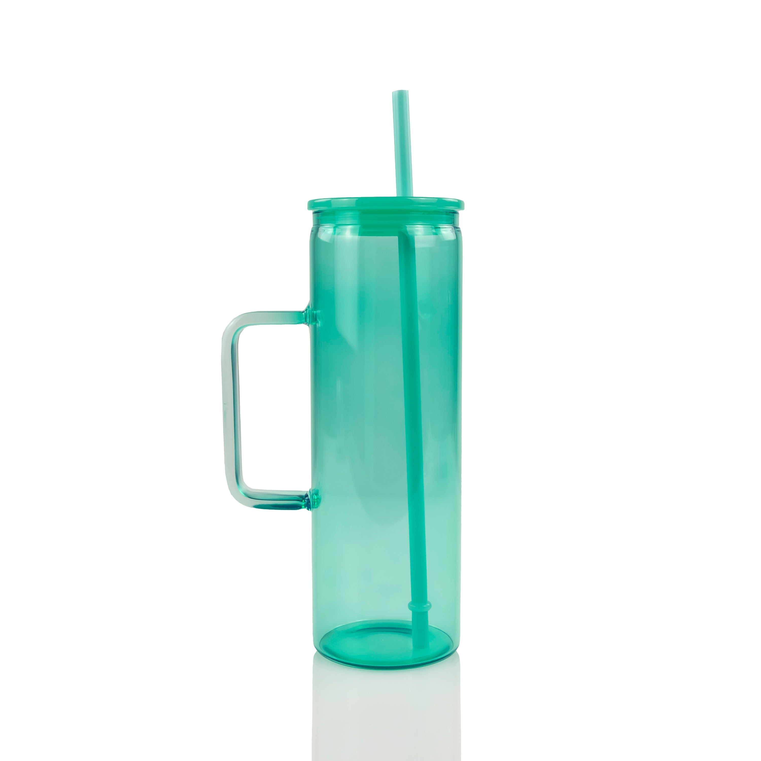 Jelly 20oz Skinny W/ Handle Case (24 Units) - Green