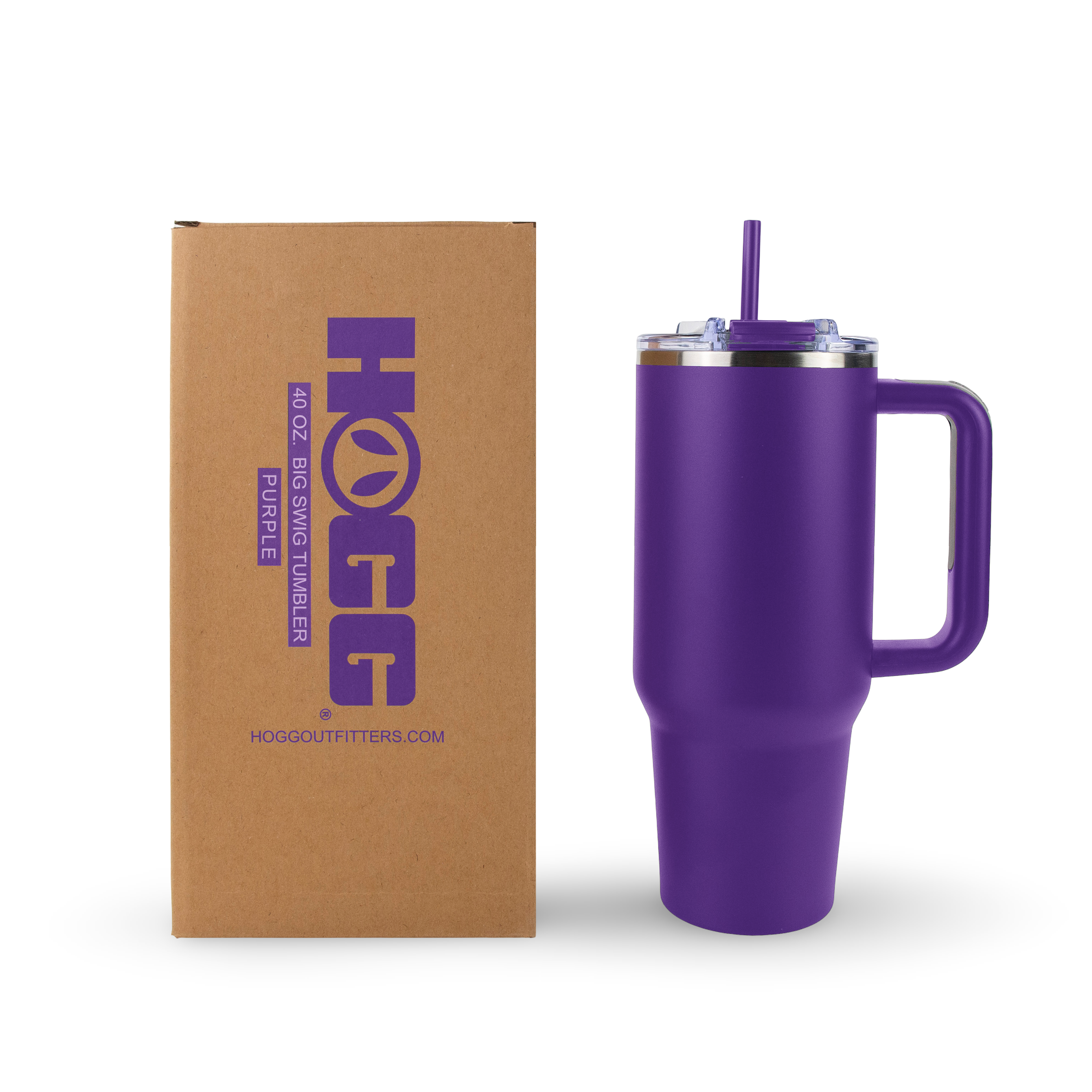 40oz Powder Coated Big Swig Tumbler