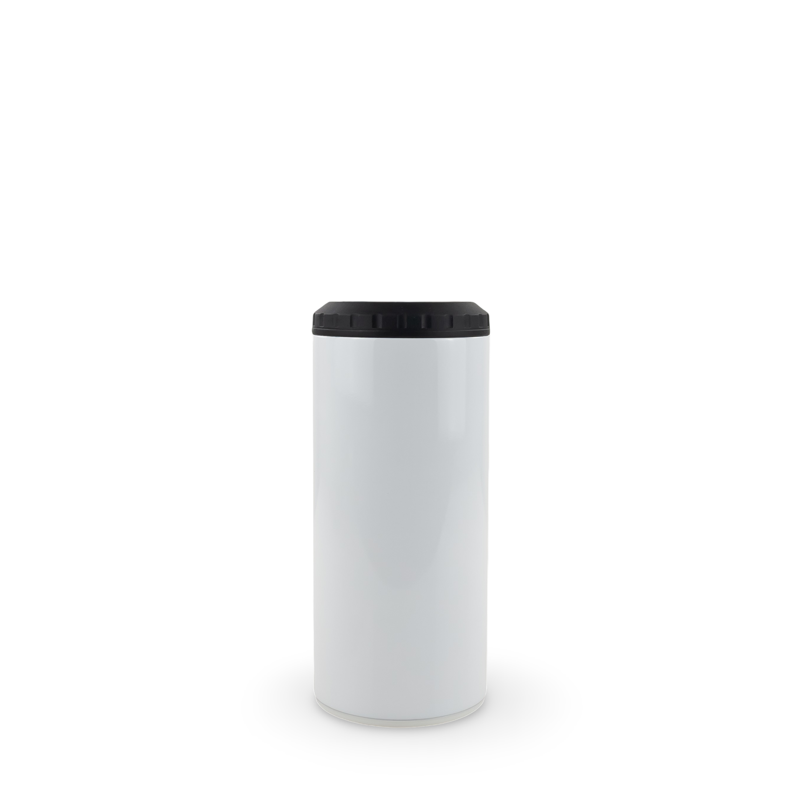 4 in 1 Sublimatable Speaker Can Cooler - White Speaker