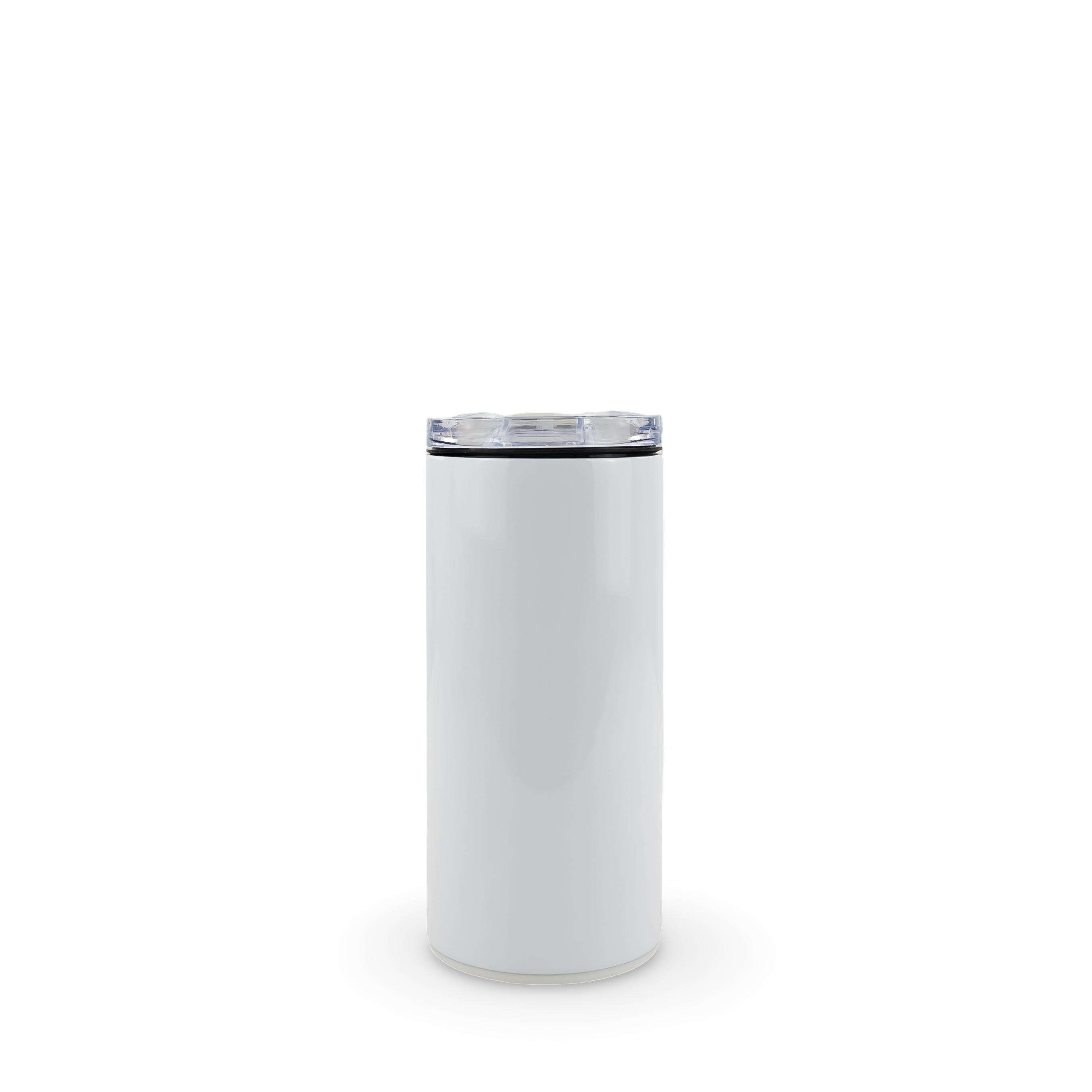 4 in 1 Sublimatable Speaker Can Cooler - White Speaker