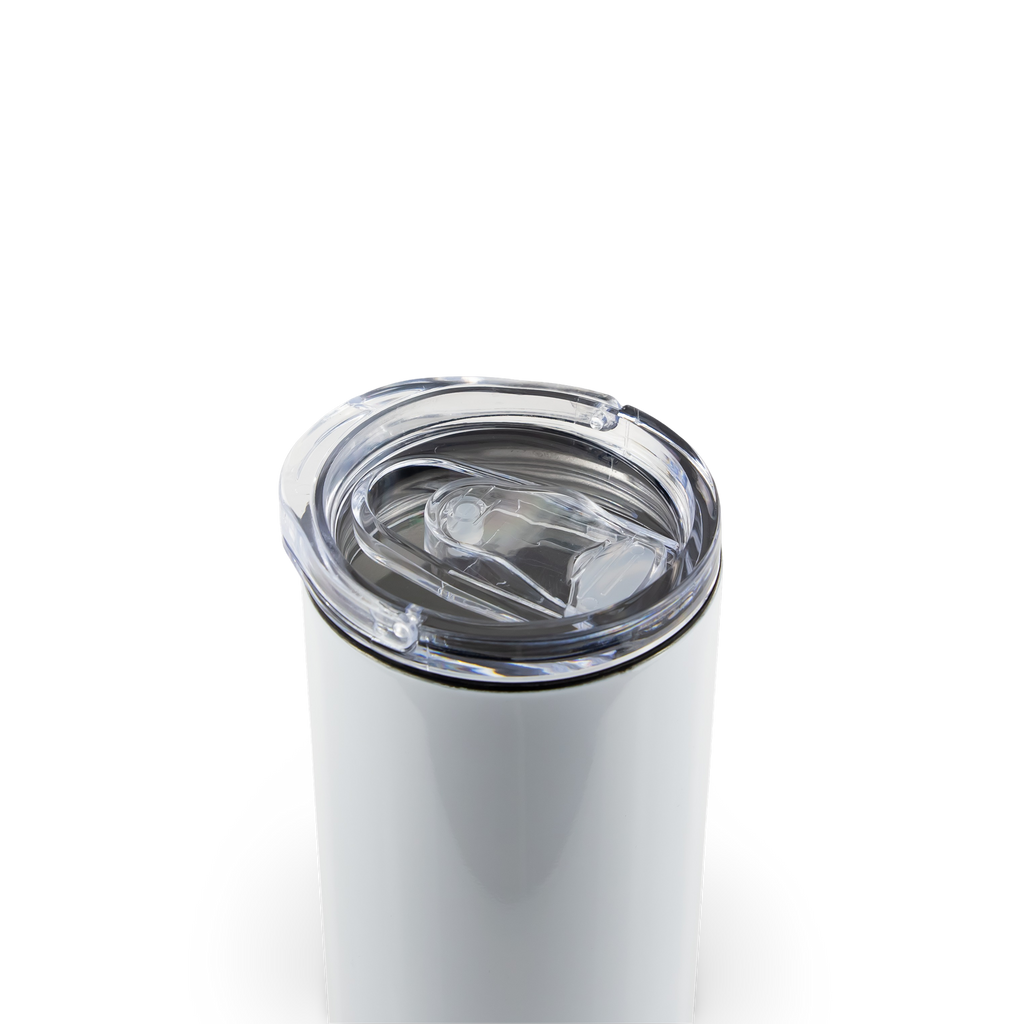 4 in 1 Sublimatable Speaker Can Cooler - White Speaker