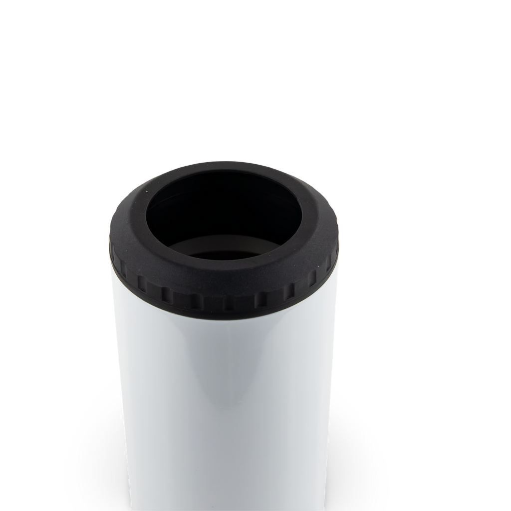 4 in 1 Sublimatable Speaker Can Cooler - White Speaker