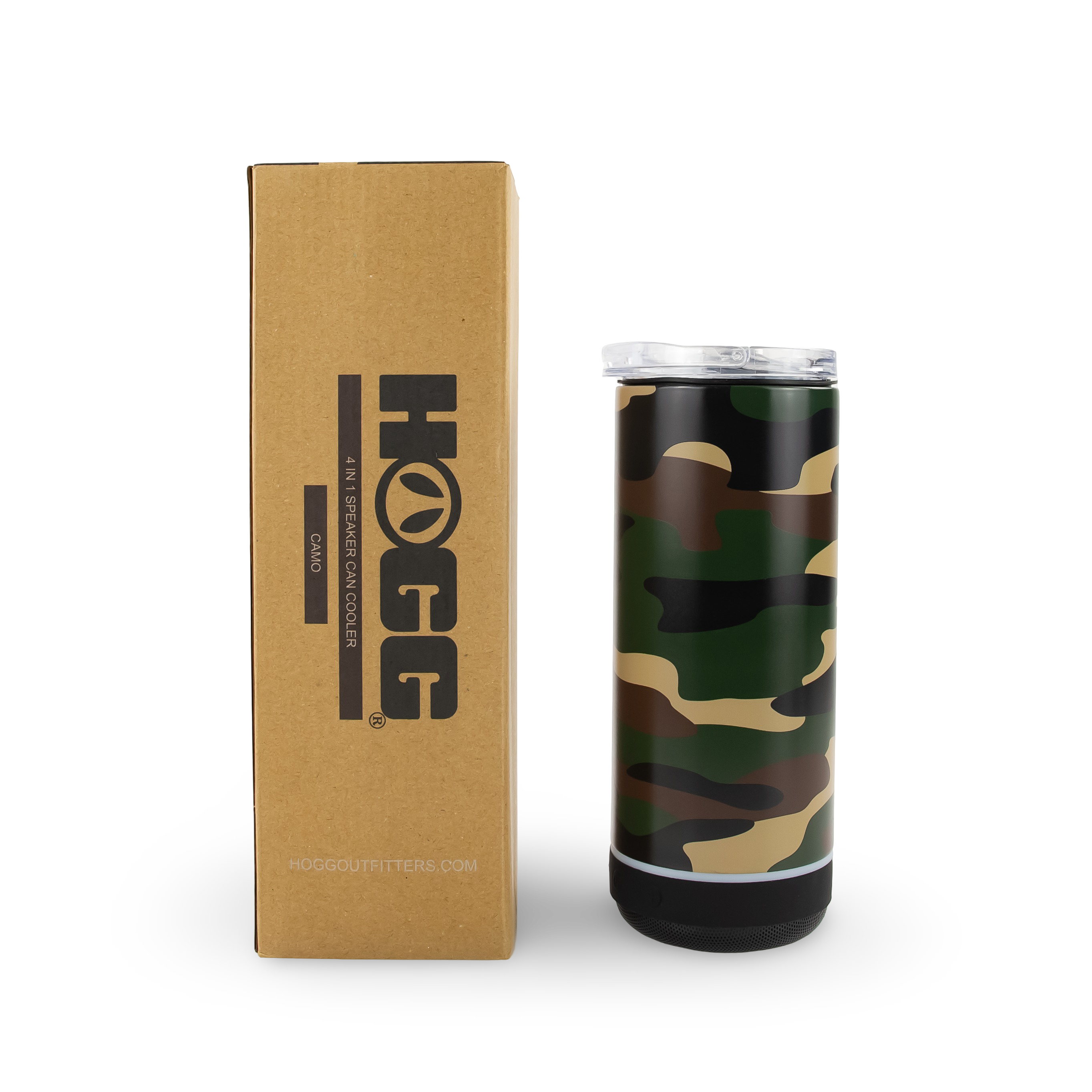 4 in 1 Speaker Can Cooler Case (25 Units) - Camo