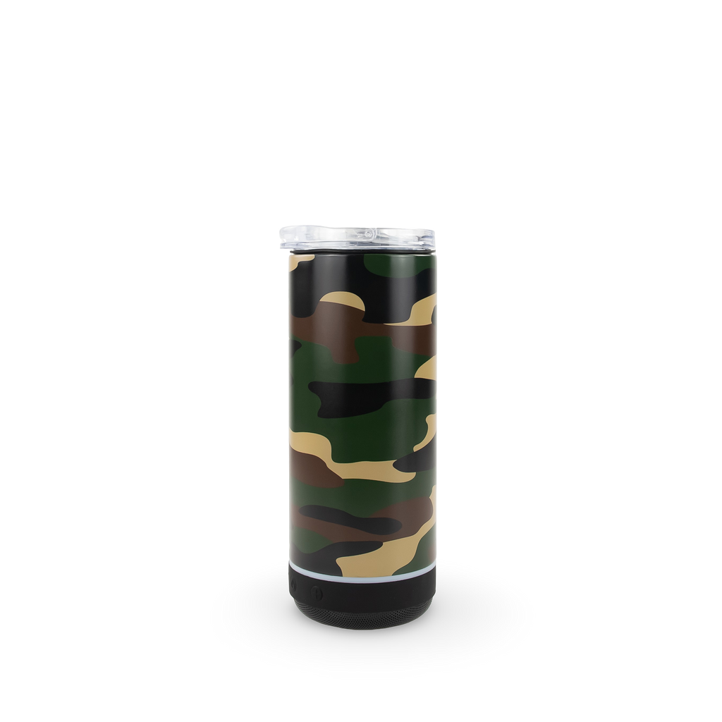 4 in 1 Speaker Can Cooler Case (25 Units) - Camo