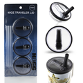 40oz Traveler Tumbler Lid (3 Pack) - Black