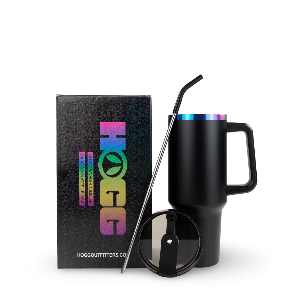 40oz Powder Coated Traveler Tumbler Case (24 Units)