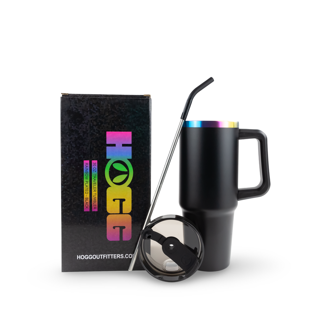 30oz Powder Coated Traveler Tumbler