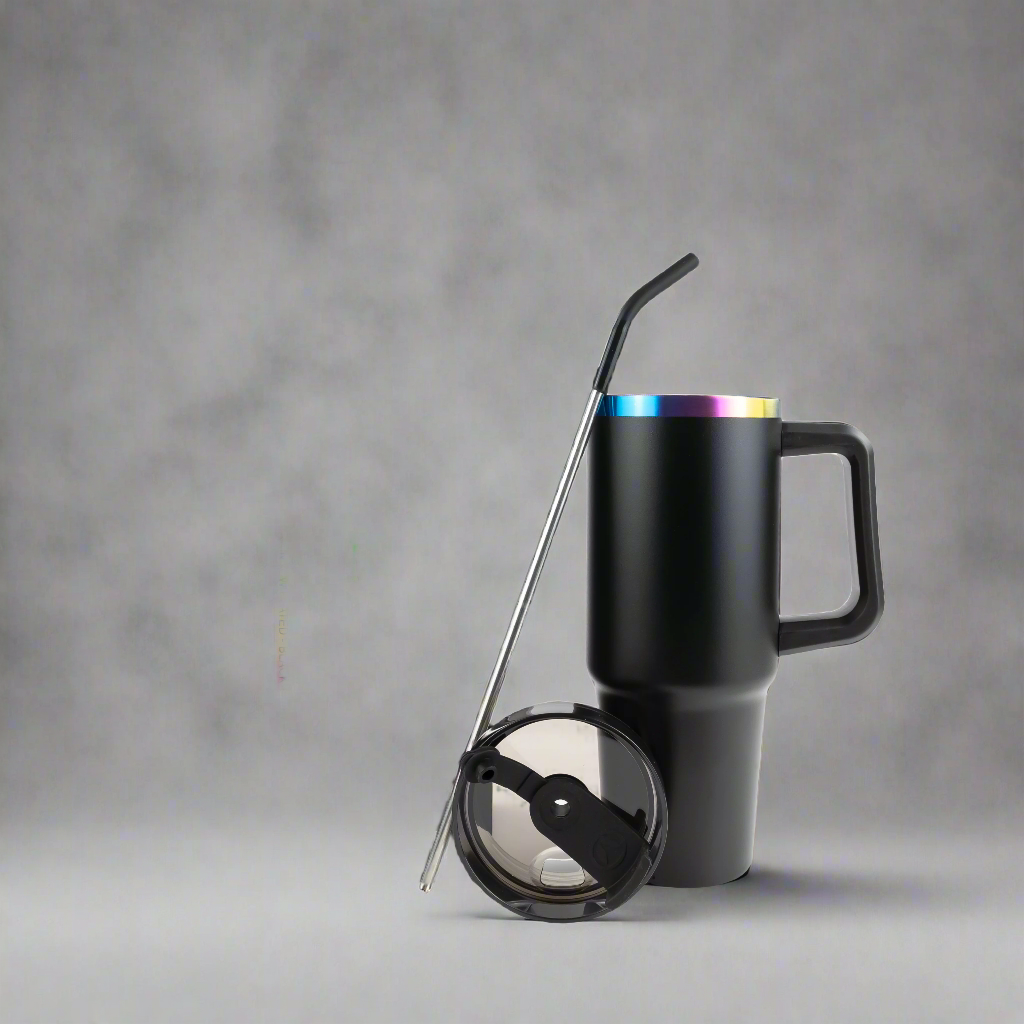 30oz Powder Coated Traveler Tumbler