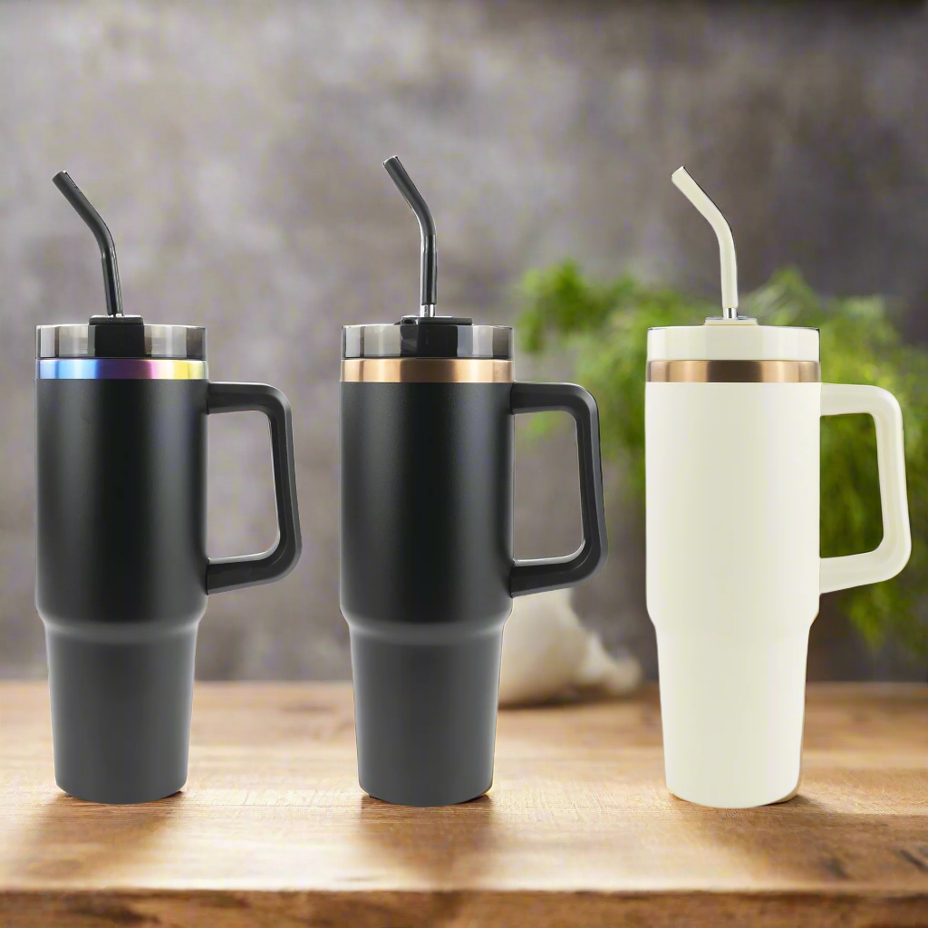 30oz Powder Coated Traveler Tumbler