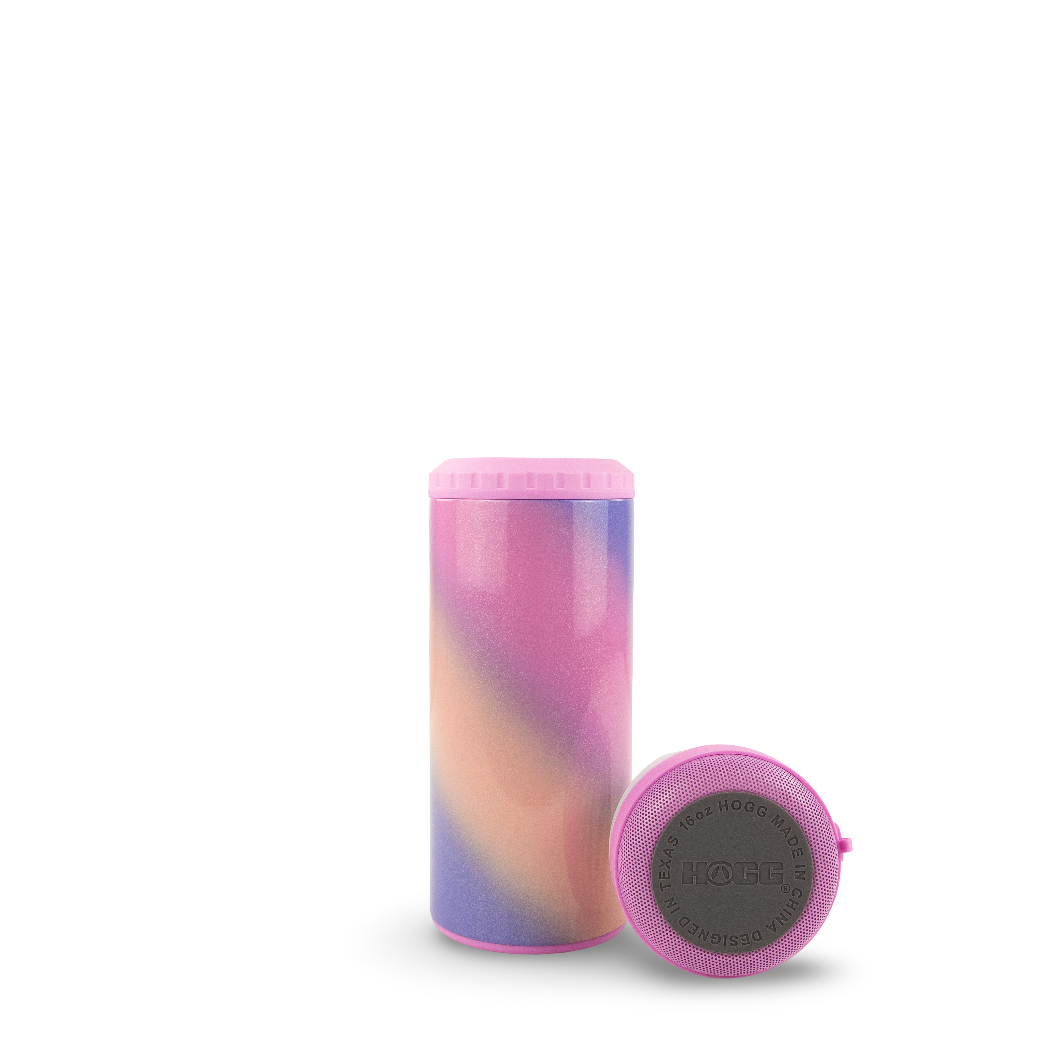 4 in 1 Sublimatable Holographic Speaker Can Cooler - Unicorn