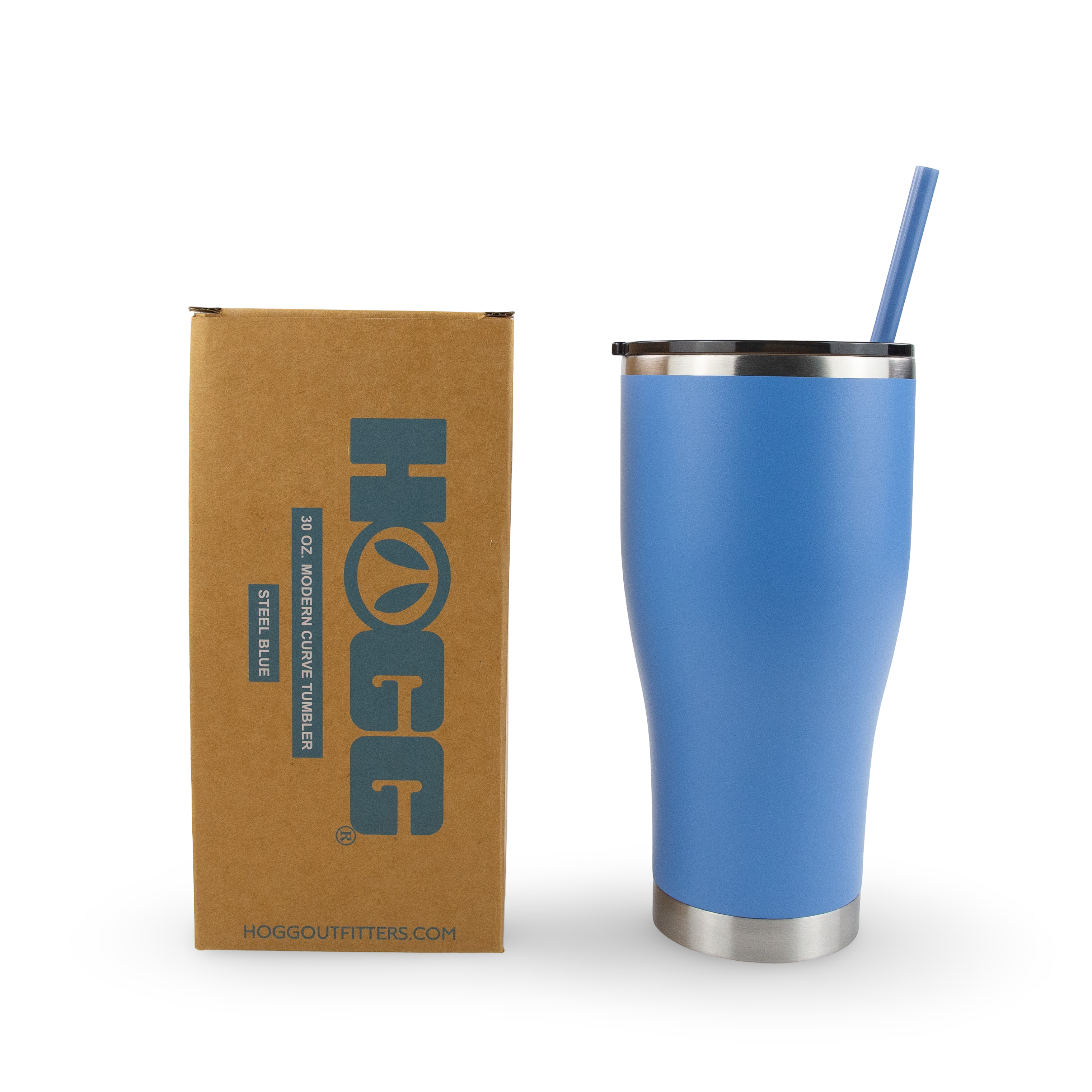 30oz Powder Coated Modern Curve Tumbler Case