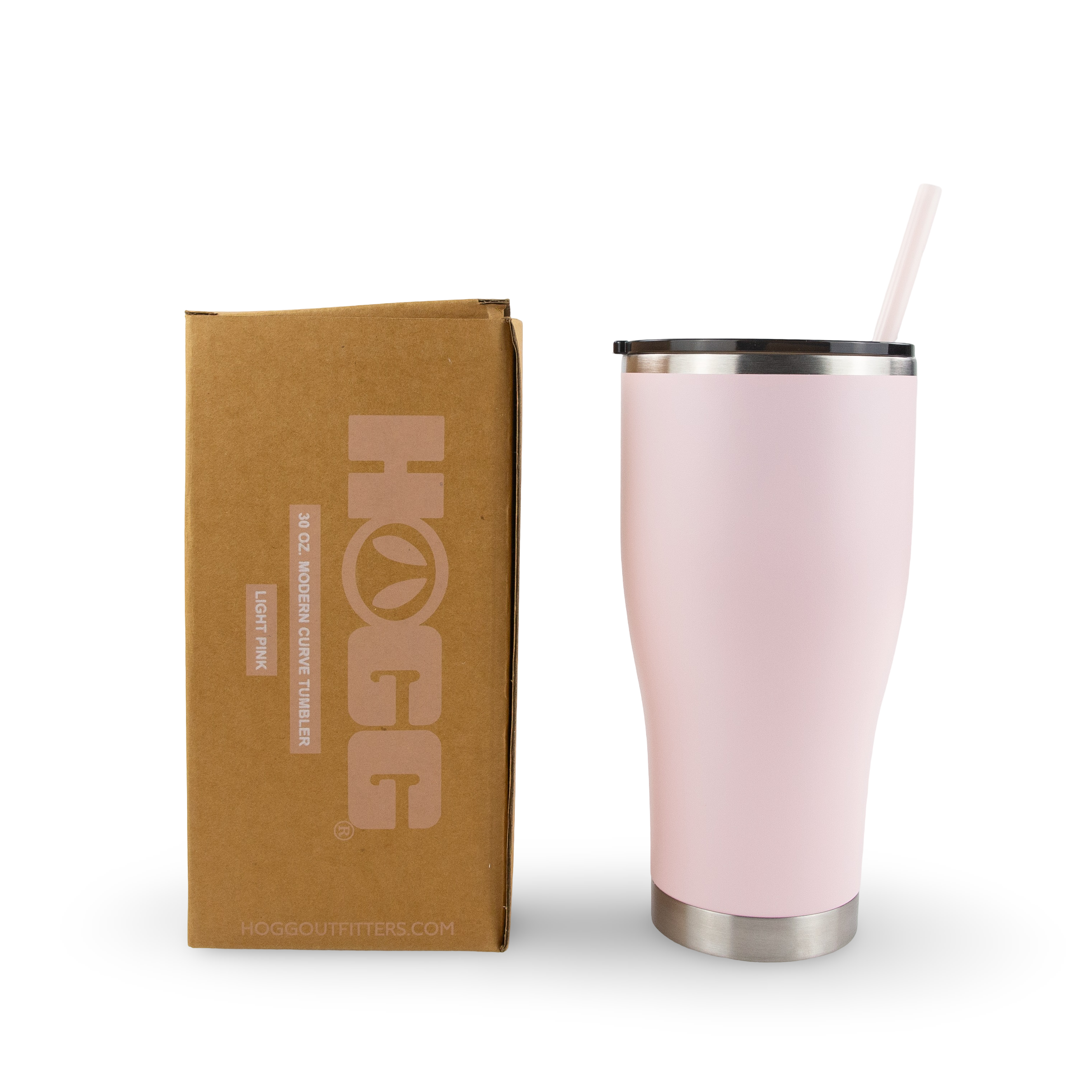 30oz Powder Coated Modern Curve Tumbler Case
