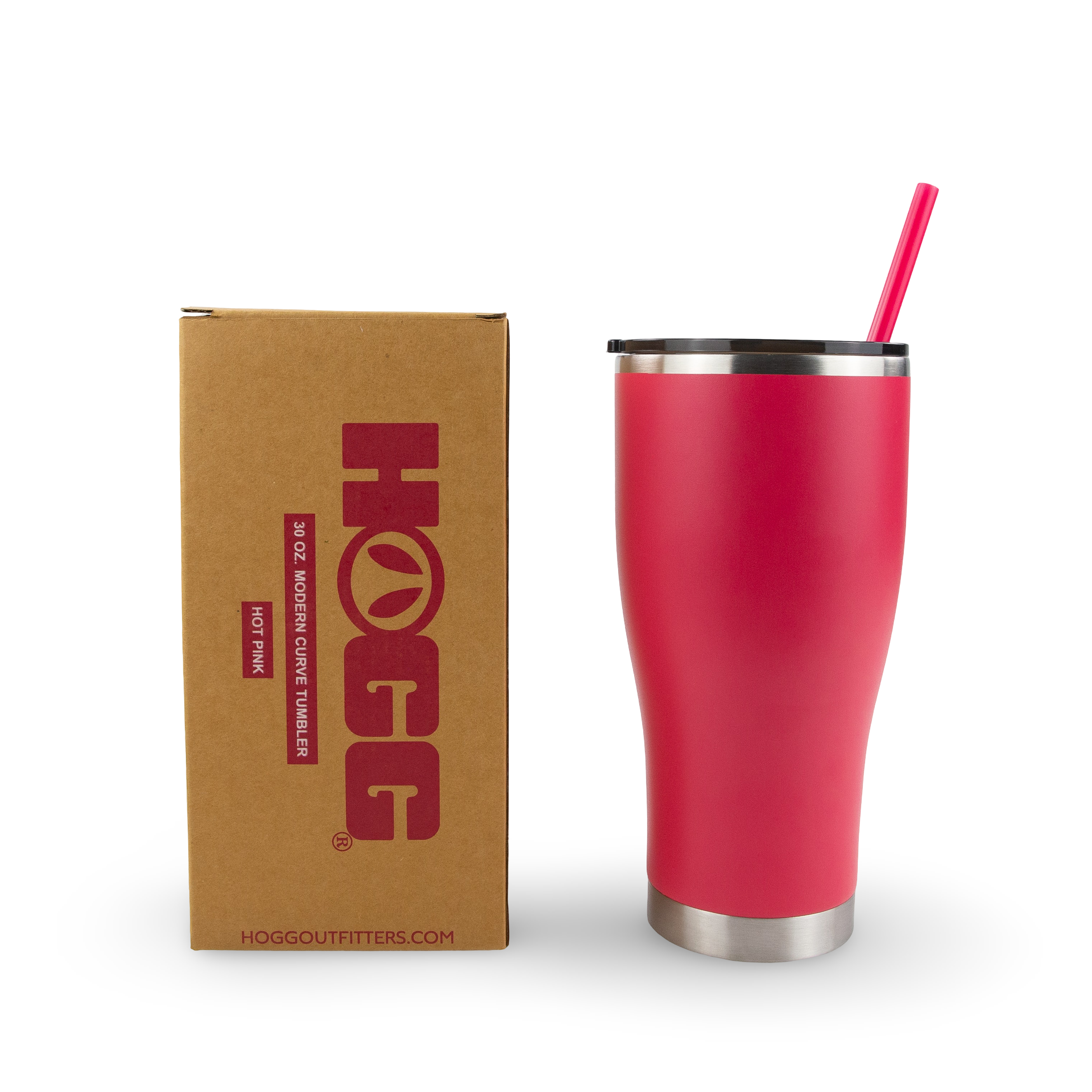 30oz Powder Coated Modern Curve Tumbler Case