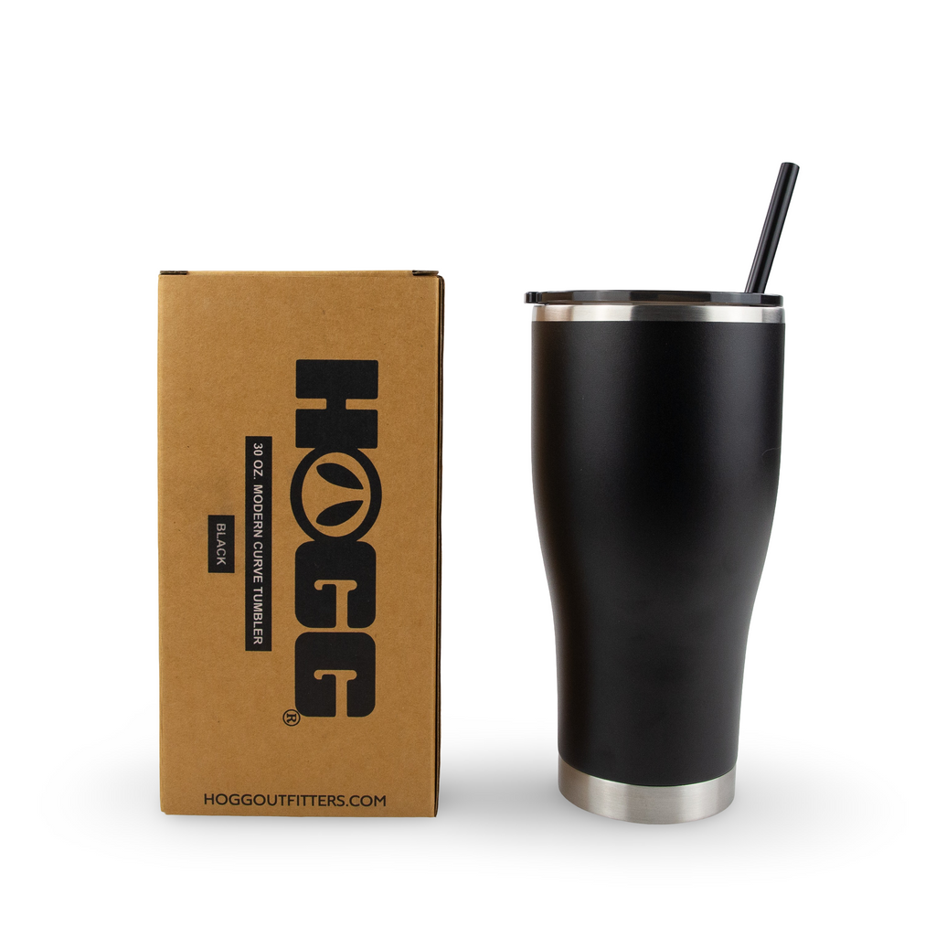 30oz Powder Coated Modern Curve Tumbler Case
