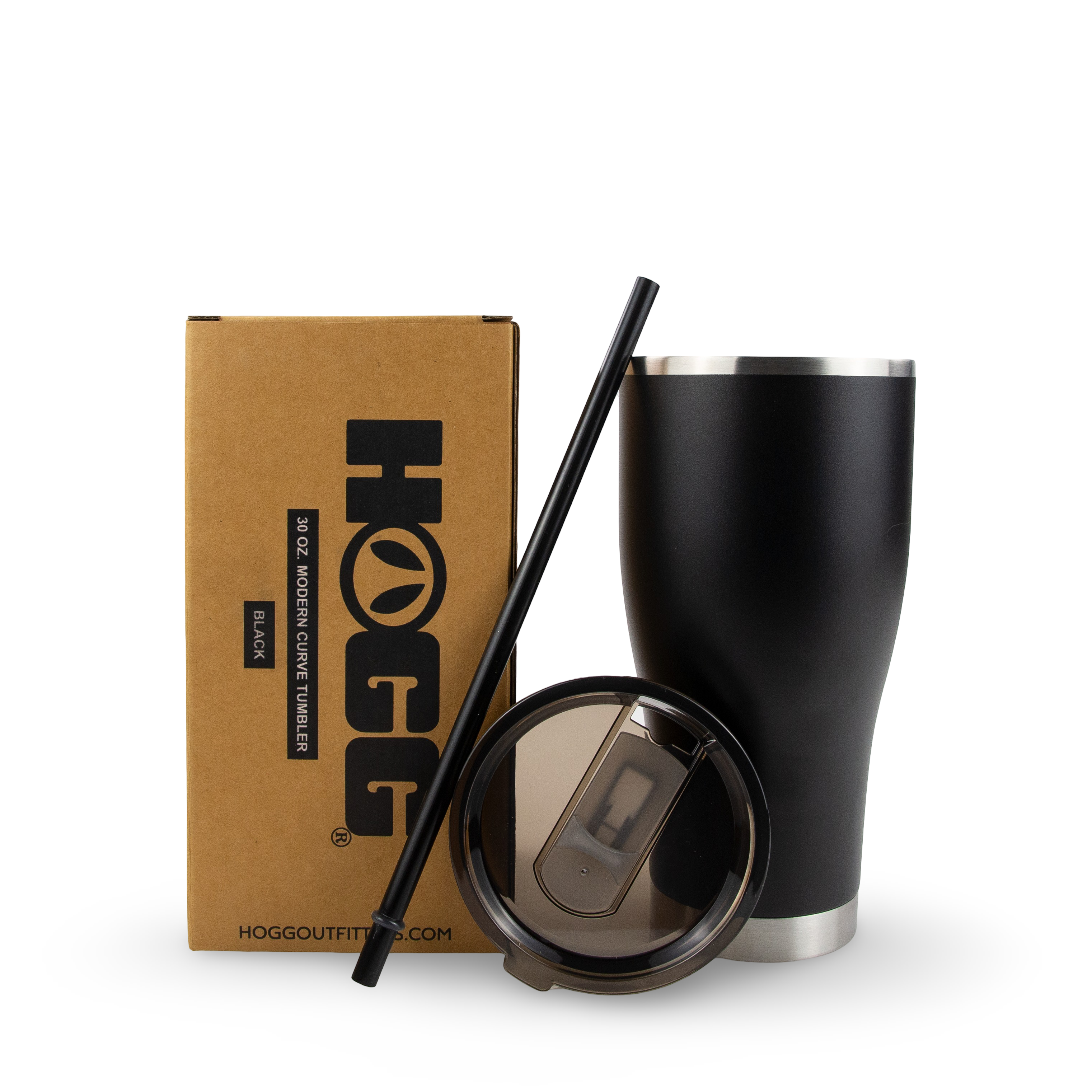 30oz Powder Coated Modern Curve Tumbler
