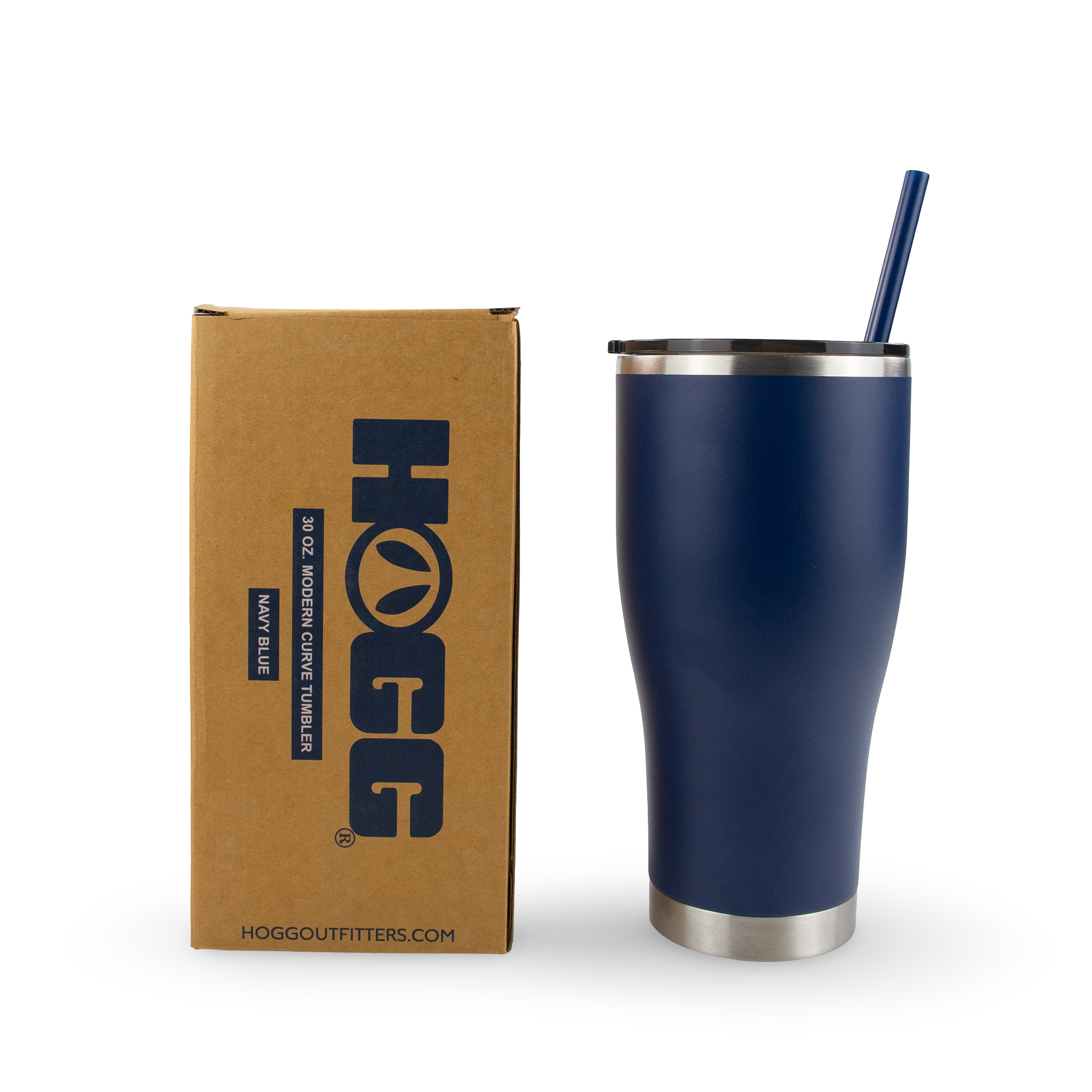 30oz Powder Coated Modern Curve Tumbler Case