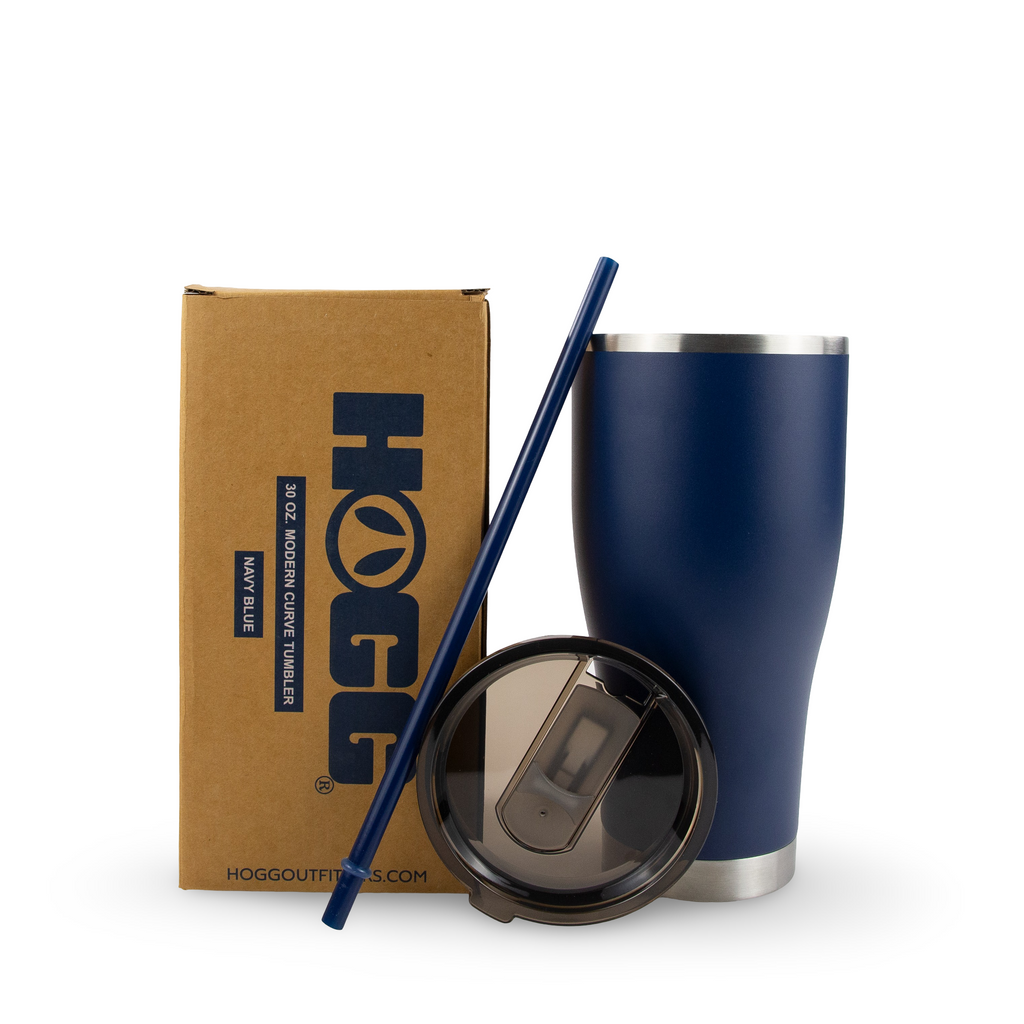 30oz Powder Coated Modern Curve Tumbler
